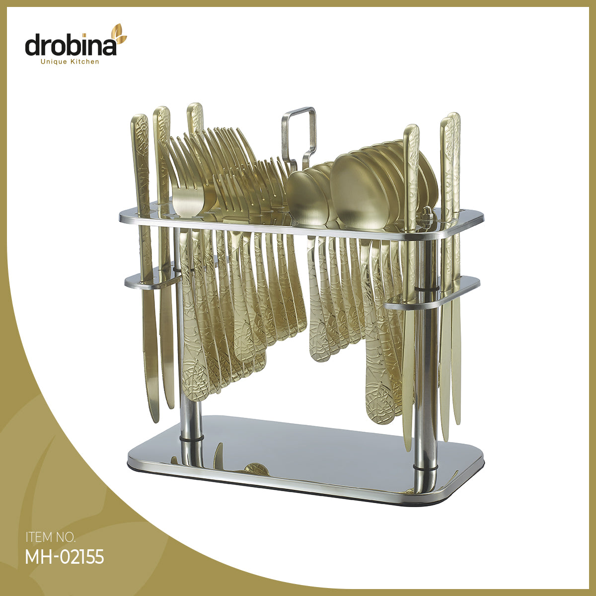 Drobina Set of 30-piece - MH-02155 Stainless Spoons