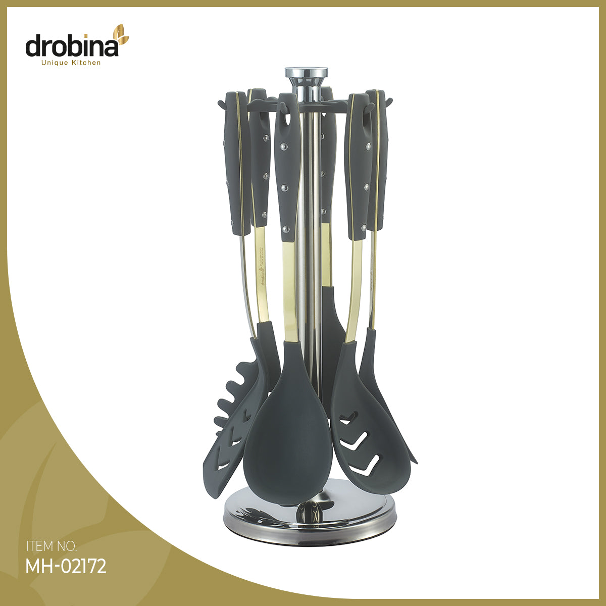 Drobina Set of 7-piece - MH-02172 Silicon Utensils