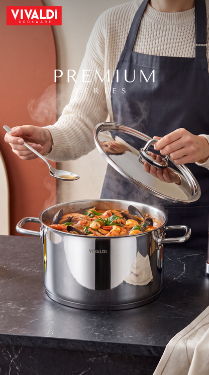 Vivaldi Premium 11-Piece Cookware Set