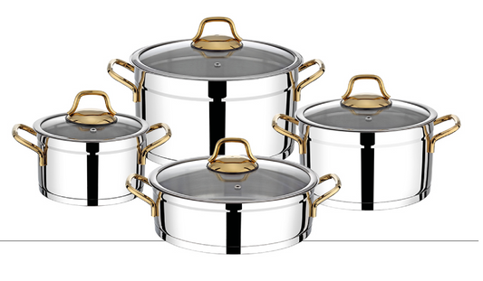 ROSSO GOLD 8 PCS SET