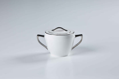 REGAL FINE DINING SET - 60 PIECE DINNER SET FOR 6 PEOPLE - FREYA - SILVER