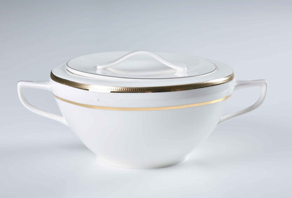 GOLDEN GRACE - 60 PIECE DINNER SET FOR 6 PEOPLE - FREYA - A23-058