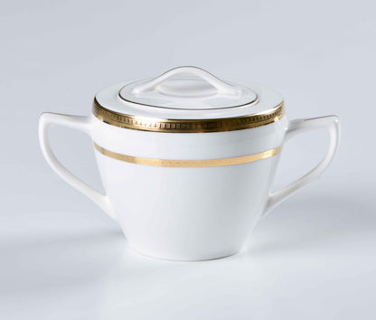 GOLDEN GRACE - 60 PIECE DINNER SET FOR 6 PEOPLE - FREYA - A23-058