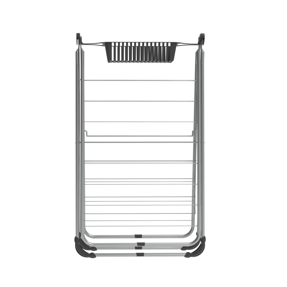 LAUNDRY DRYER - UZAY WITH BASKET | FOLDABLE 2-WING STEEL DRYER
