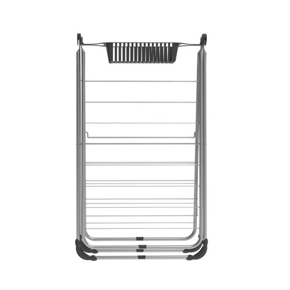 LAUNDRY DRYER - UZAY WITH BASKET | FOLDABLE 2-WING STEEL DRYER