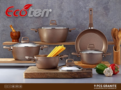 Ecoten Granite Set - 9 Pieces