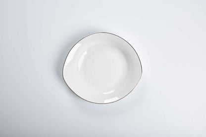 ETERNA PORCELAIN - 60 PIECE DINNER SET FOR 6 PEOPLE - ORGANIC - YZ24-001G