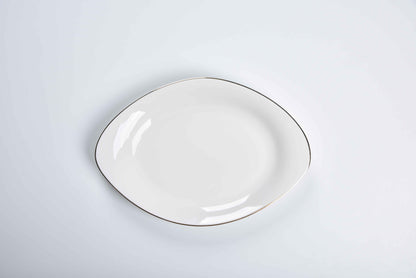 ETERNA PORCELAIN - 60 PIECE DINNER SET FOR 6 PEOPLE - ORGANIC - YZ24-001G