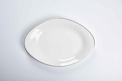 ETERNA PORCELAIN - 60 PIECE DINNER SET FOR 6 PEOPLE - ORGANIC - YZ24-001G