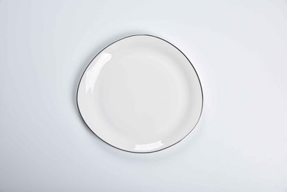 ETERNA PORCELAIN - 60 PIECE DINNER SET FOR 6 PEOPLE - ORGANIC - YZ24-001S.