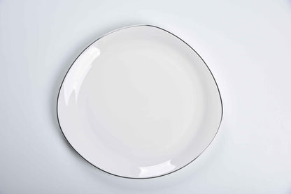 ETERNA PORCELAIN - 60 PIECE DINNER SET FOR 6 PEOPLE - ORGANIC - YZ24-001S.