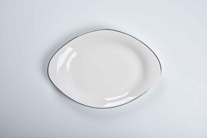 ETERNA PORCELAIN - 60 PIECE DINNER SET FOR 6 PEOPLE - ORGANIC - YZ24-001S.