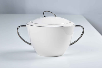 ETERNA PORCELAIN - 60 PIECE DINNER SET FOR 6 PEOPLE - ORGANIC - YZ24-001S.