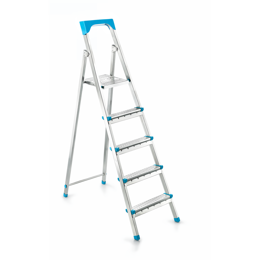 LADDERS - GI200 4+1 STEP | GALVANIZED FOLDING STEEL