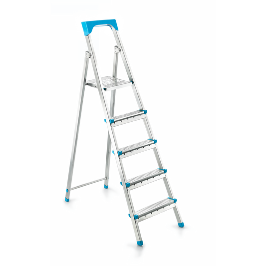 LADDERS - GI200 4+1 STEP | GALVANIZED FOLDING STEEL