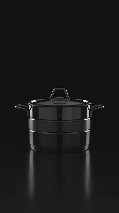 Vivaldi Elegance 13-Piece Cookware Set – Stainless Steel Handles