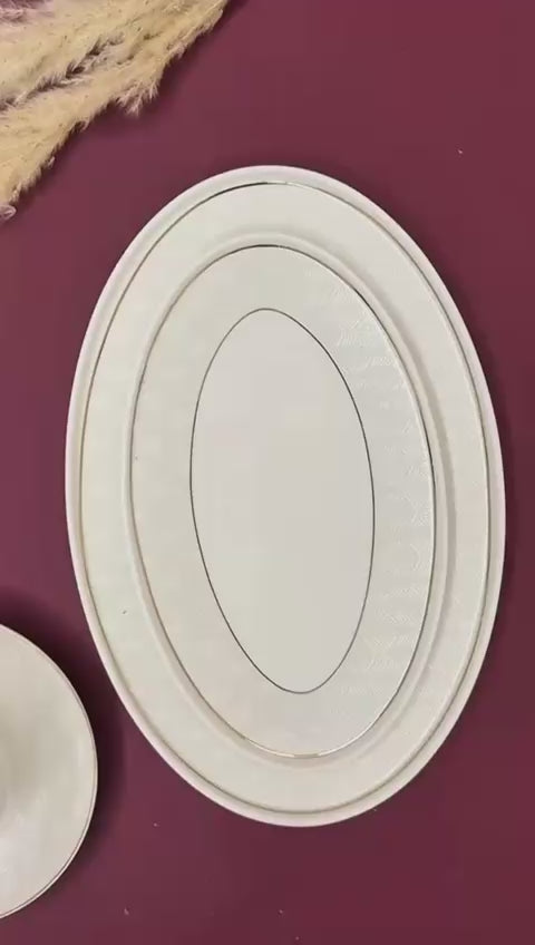 IMPERIAL TOUCH - 60 PIECE DINNER SET FOR 6 PEOPLE - FREYA - B24-001