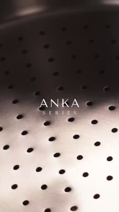 Vivaldi Anka 22-Piece Stainless Steel Cookware Set – Gold Handles